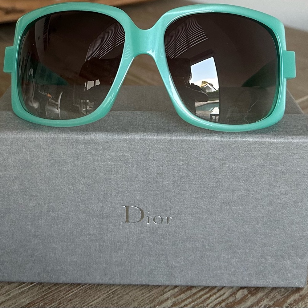 Dior Turquoise Vintage Sunglasses